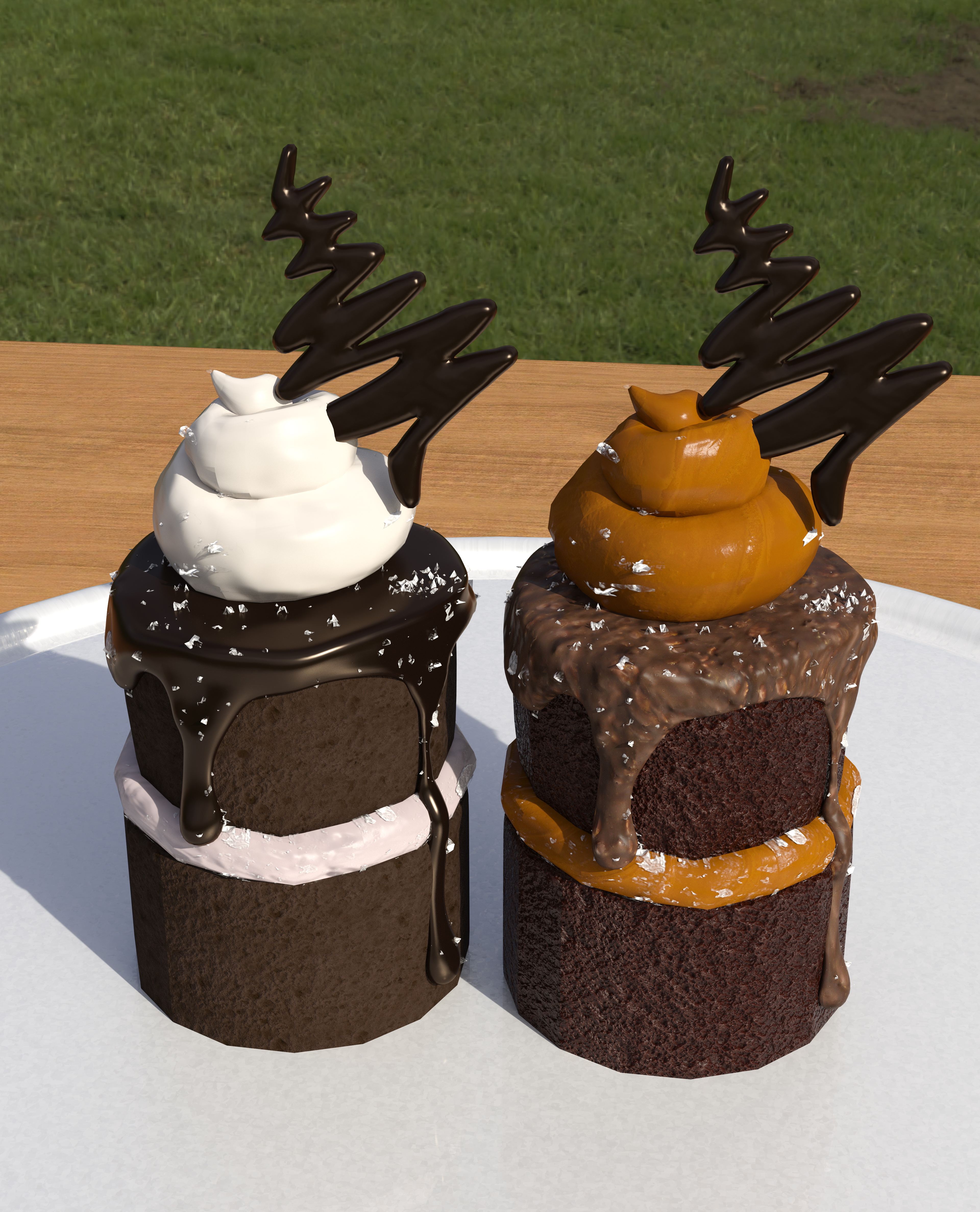 Chocolate Mini Cakes