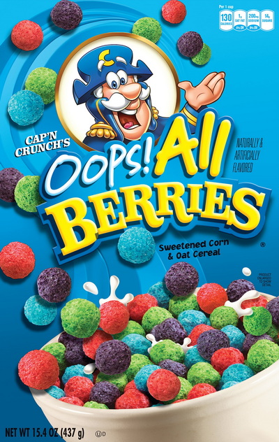 Cap'n Crunch Oops All Berries